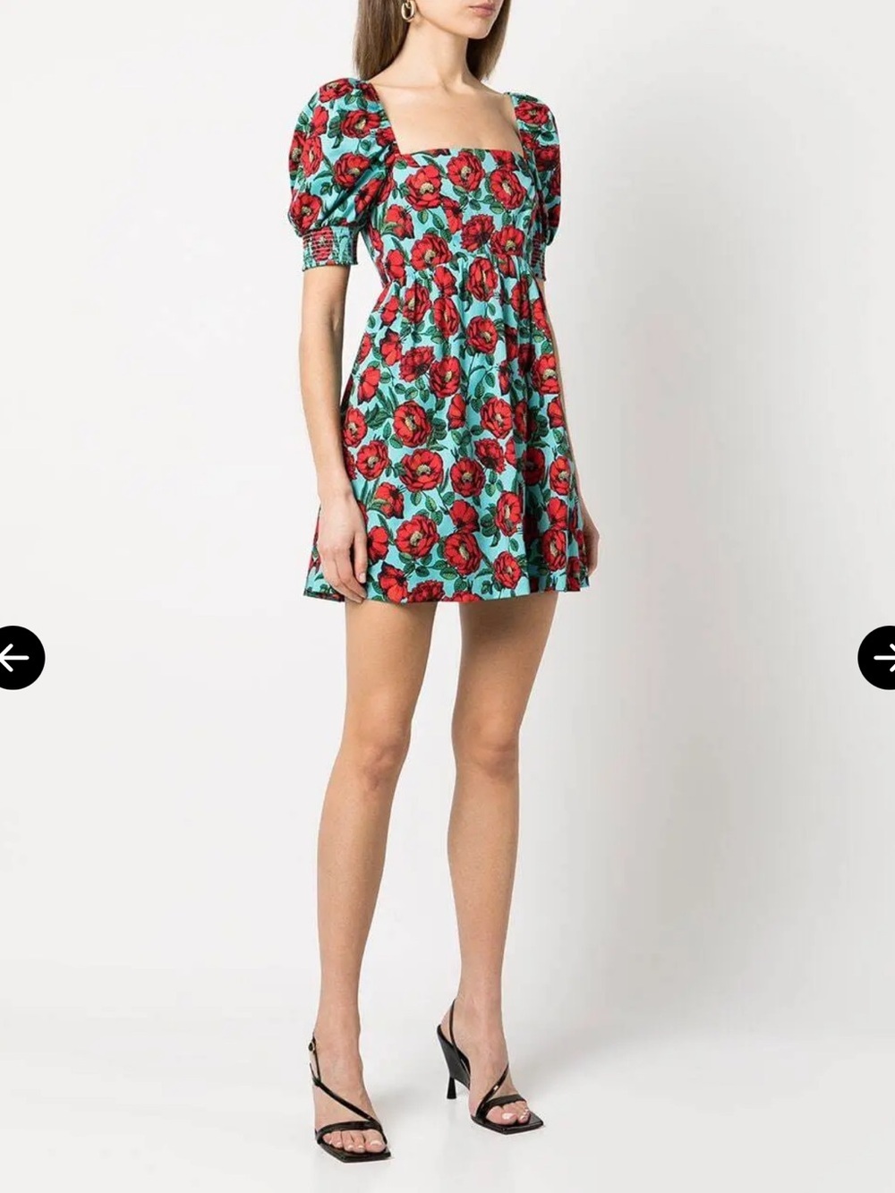 Alice & Olivia Reyna Floral-Print Minidress - Picture 2 of 10